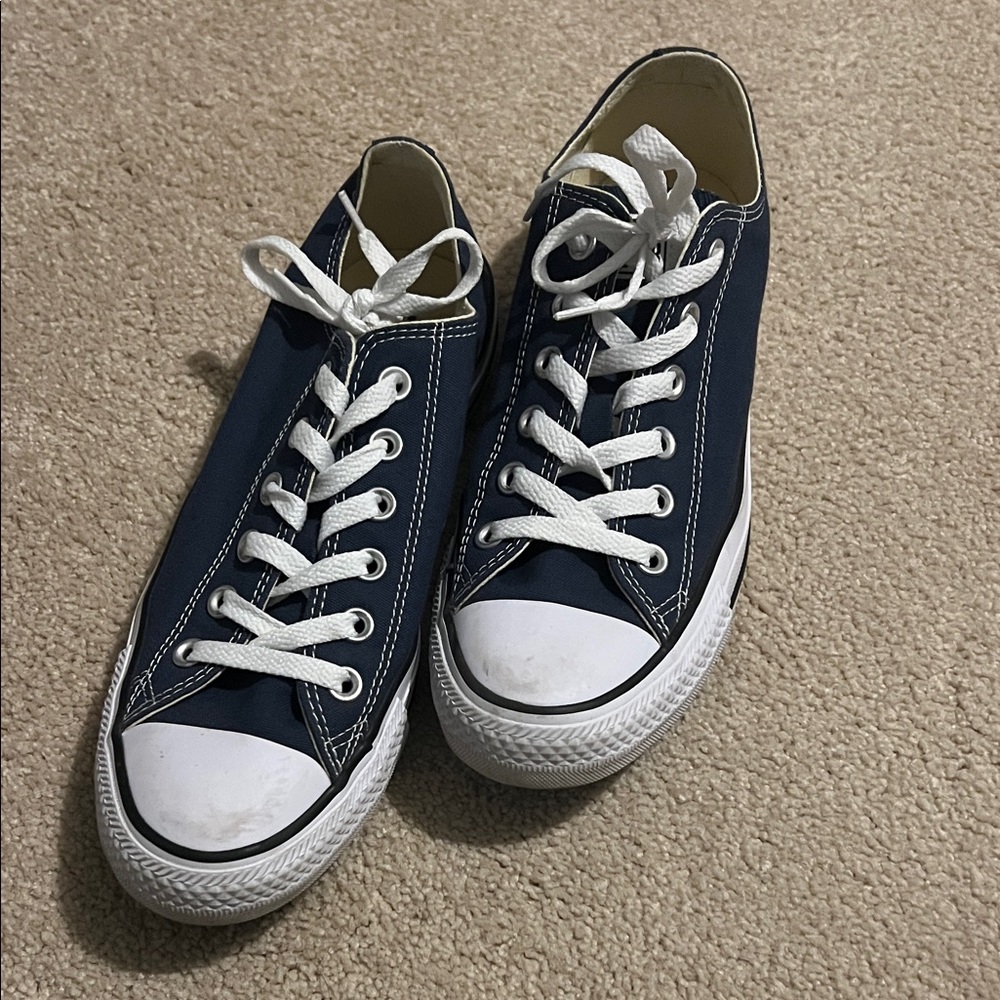 Converse Dark Blue Sneakers with White Accents